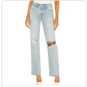 Re/done High Rise straight Loose 23